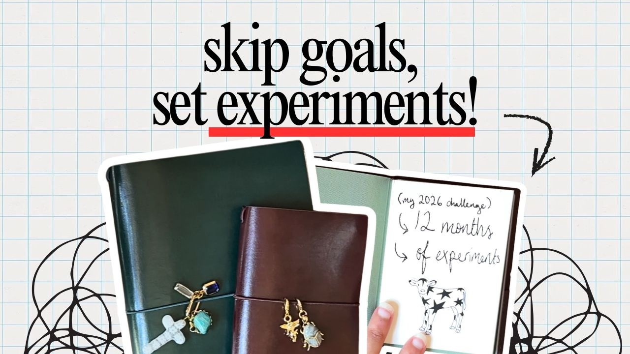 How To Change Your Life In 2026 *if ur a mess of a human who can't track goals