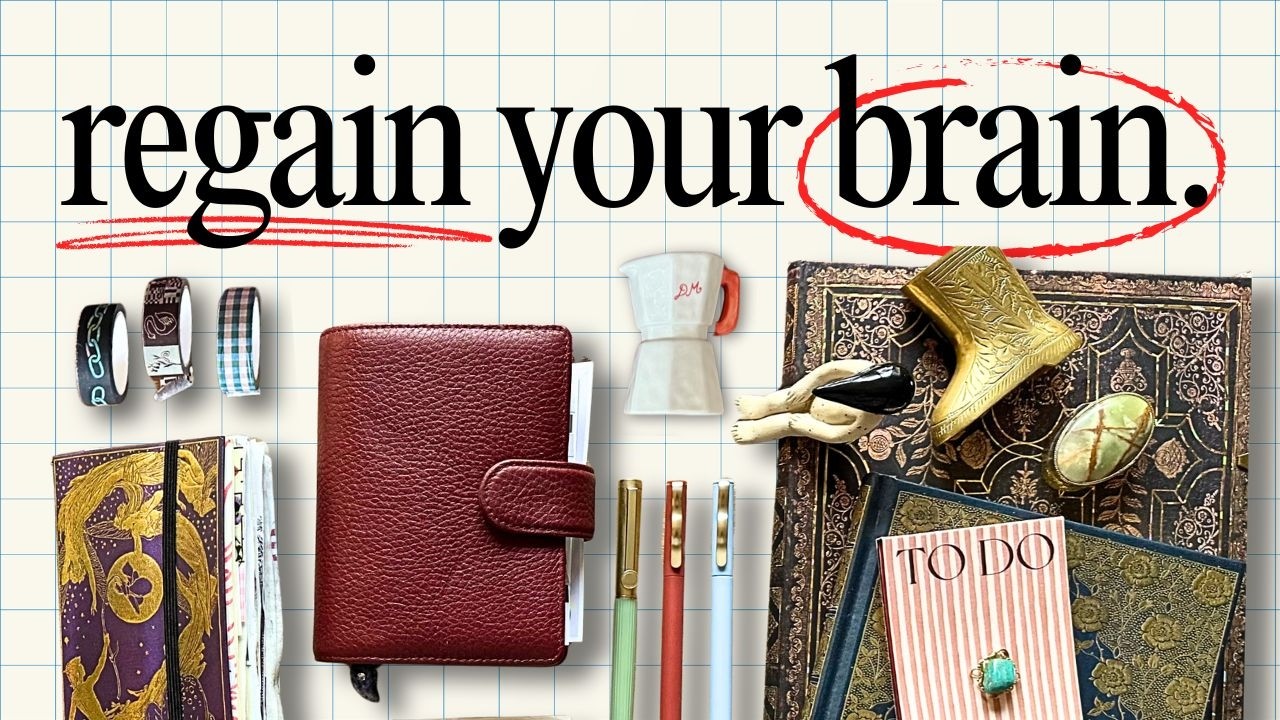 you’re not dumb, you’re overstimulated - here’s how to decompress (beat brainrot! start journaling!)