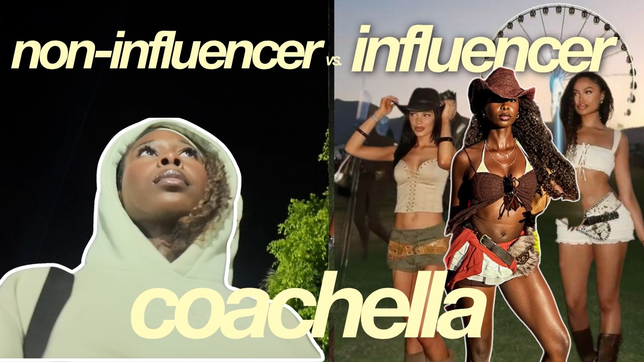 I'm comparing normal Coachella to influencer Coachella.