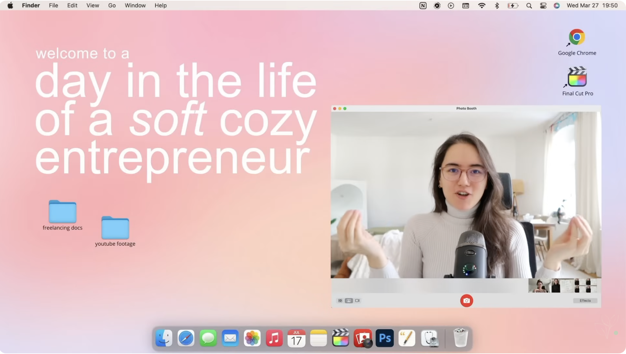day in the life of a $100K+ cozy entrepreneur