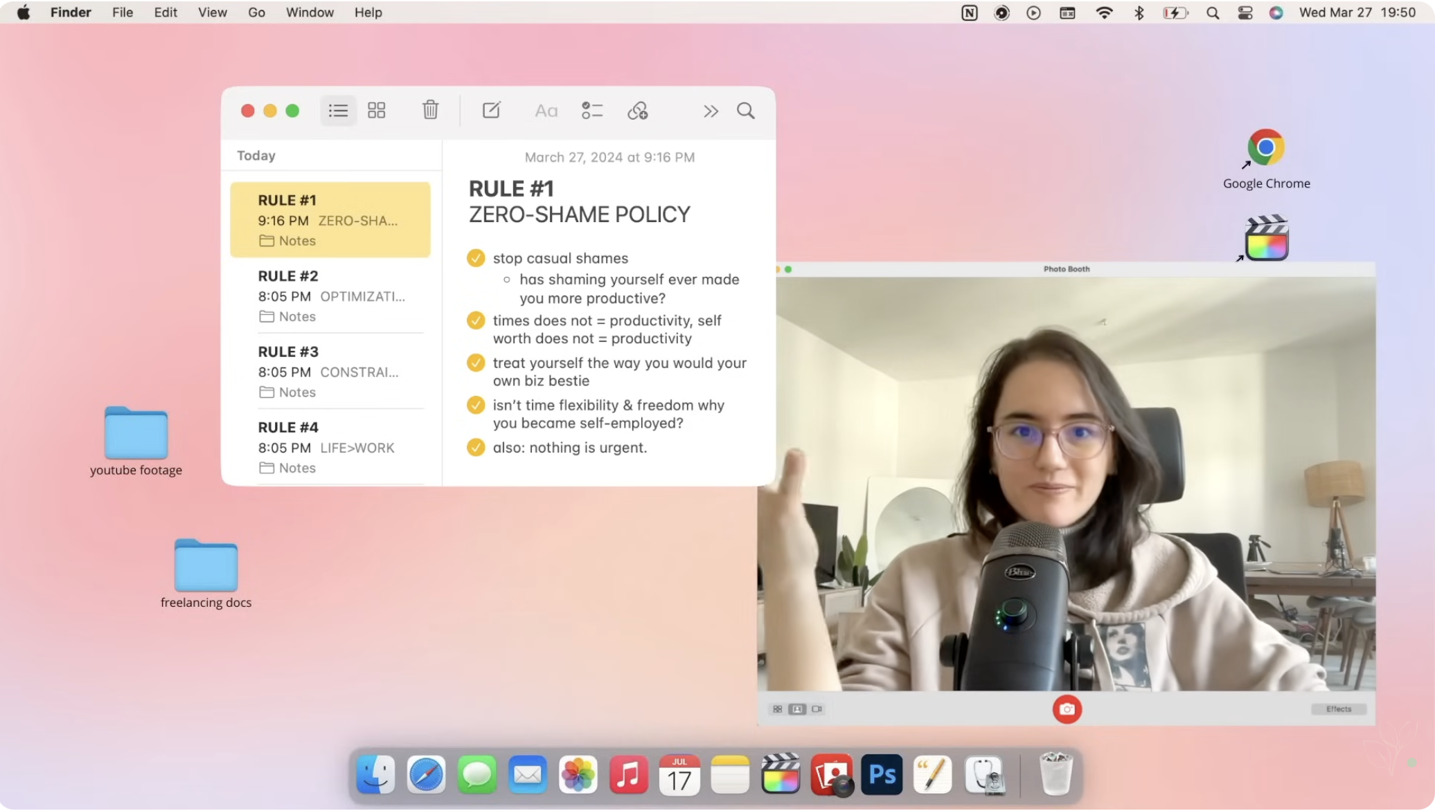 day in the life of a $100K+ cozy entrepreneur