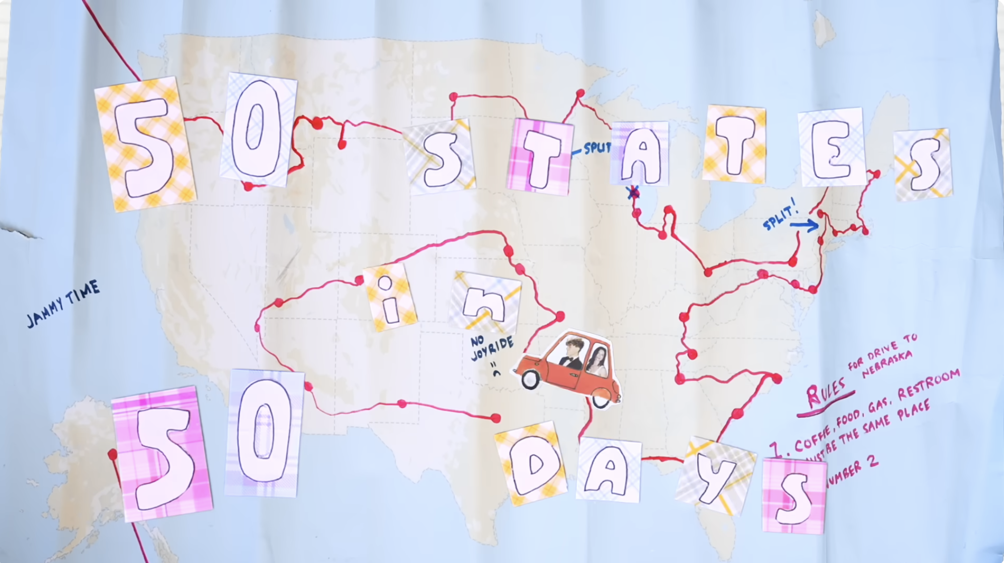 What I Read in 50 states in 50 days!