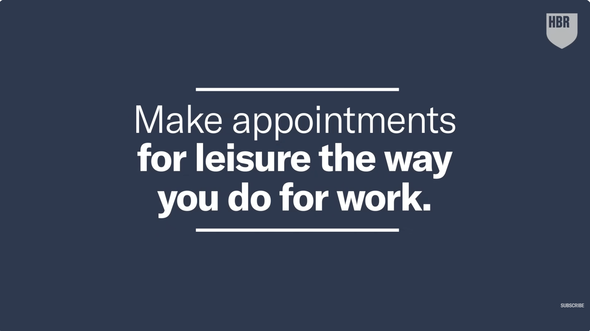 Leisure's Not a Luxury. It's a Requirement for Top Leaders