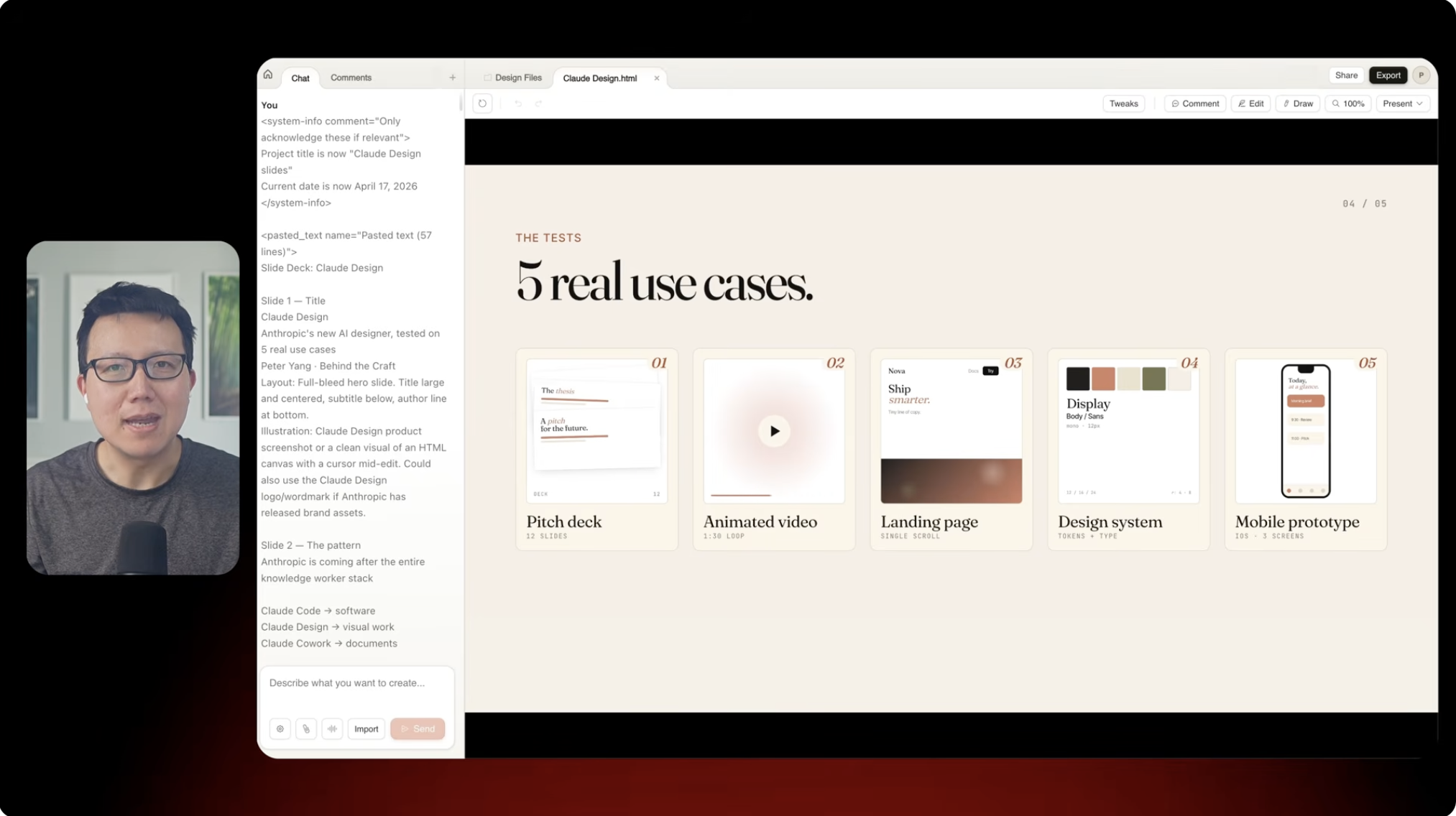 Claude Design: Everything You Can Build in 16 Minutes (5 Real Use Cases)
