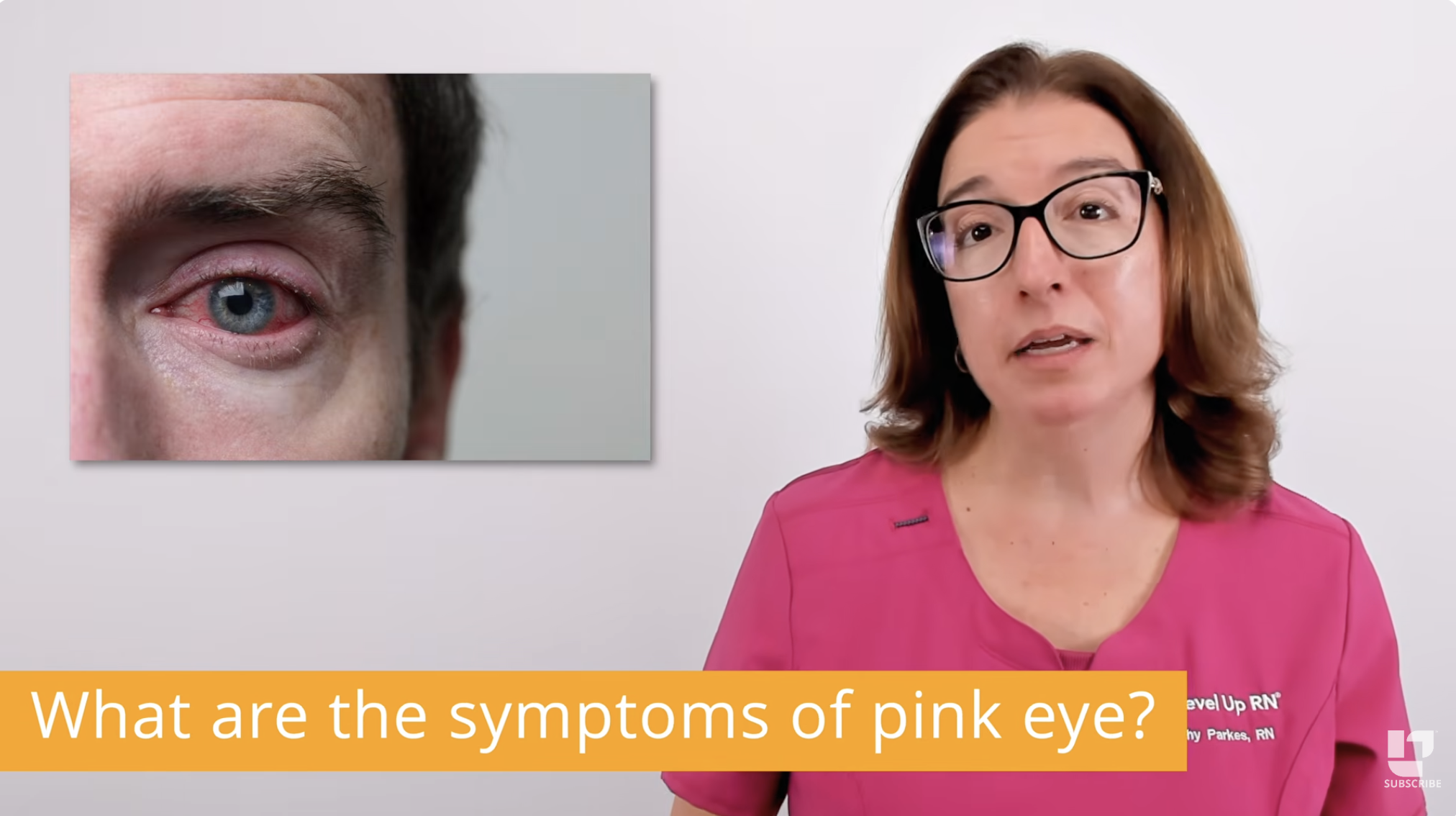Pink Eye / Conjunctivitis: Symptoms, Diagnosis & Treatments - Ask A Nurse | @LevelUpRN